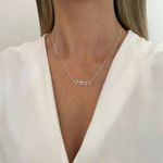 GARGANTILHA ONDA PRATA 925