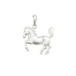 PINGENTE CAVALO LISO PRATA 925