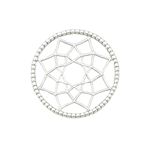 PINGENTE MANDALA PRATA 925