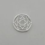 PINGENTE MANDALA PRATA 925