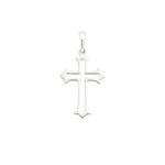 PINGENTE CRUZ VAZADA PRATA 925