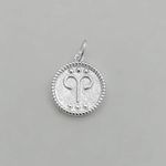 PINGENTE MEDALHA SÍMBOLO SIGNO PRATA 925