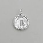 PINGENTE MEDALHA SÍMBOLO SIGNO PRATA 925