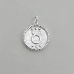 PINGENTE MEDALHA SÍMBOLO SIGNO PRATA 925