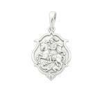 PINGENTE SÃO JORGE CAMAFEU PRATA 925