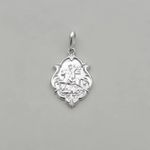 PINGENTE SÃO JORGE CAMAFEU PRATA 925