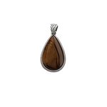 PINGENTE PEDRA NATURAL ÁGATA PRATA 925