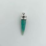 PINGENTE PEDRA NATURAL PRATA 925