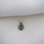 PINGENTE PEDRA NATURAL CITRINO VERDE PRATA 925