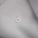 PINGENTE MENINA PRATA 925