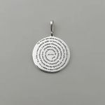 PINGENTE ORAÇÃO PAI NOSSO PRATA 925