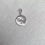 PINGENTE PAZ PRATA 925