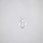 PINGENTE NOSSA SENHORA ZIRCÔNIA CRISTAL PRATA 925