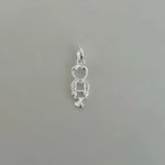 PINGENTE MENINO VAZADO PRATA 925