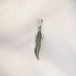 PINGENTE PENA INDIANO PRATA 925
