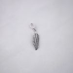 PINGENTE FOLHA INDIANO PRATA 925