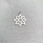 PINGENTE MANDALA PRATA 925