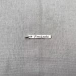 PINGENTE PLACA AMIZADE PRATA 925