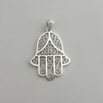 PINGENTE MÃO DE FÁTIMA PRATA 925