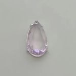 PINGENTE GOTA ZIRCÔNIA ROSA CLARO PRATA 925