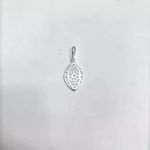 PINGENTE OLHO LISO VAZADO PRATA 925