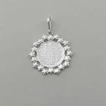 PINGENTE ORAÇÃO PAI NOSSO PRATA 925