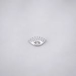 PINGENTE OLHO GREGO ZIRCÔNIA CRISTAL PRATA 925