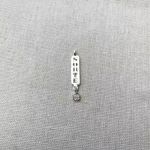 PINGENTE SORTE TREVO DA SORTE ZIRCÔNIA CRISTAL PRATA 925