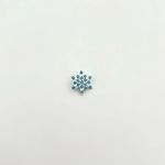 PINGENTE ZIRCÔNIA AZUL CLARO PRATA 925