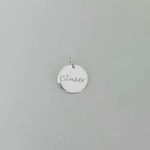 PINGENTE SIGNO CÂNCER CONSTELAÇÃO NO VERSO PRATA 925