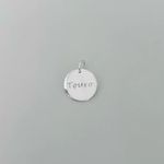 PINGENTE SIGNO TOURO CONSTELAÇÃO NO VERSO PRATA 925