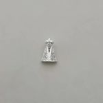 PINGENTE NOSSA SENHORA APARECIDA ZIRCÔNIA CRISTAL PRATA 925