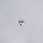 PINGENTE FLOR MEDALHA PEQUENA PRATA 925