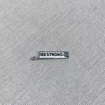 PINGENTE PLACA BESTRONG PRATA 925