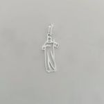 PINGENTE SAGRADO CORAÇÃO DE JESUS PRATA 925