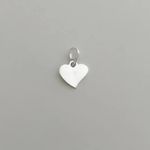 PINGENTE CORAÇÃO LISO PRATA 925