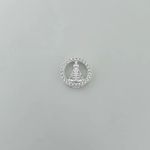 PINGENTE NOSSA SENHORA APARECIDA ZIRCÔNIA CRISTAL PRATA 925