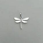 PINGENTE LIBÉLULA LISA PRATA 925