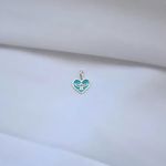 PINGENTE CORAÇÃO ESPÍRITO SANTO PRATA 925