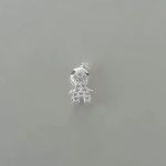 PINGENTE MENINA ZIRCÔNIA CRISTAL PRATA 925