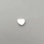 PINGENTE CORAÇÃO LISO PRATA 925