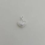 PINGENTE CORAÇÃO ARAMADO PRATA 925