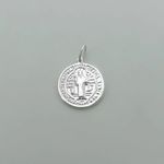 PINGENTE SÃO BENTO PRATA 925
