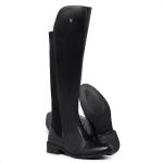 Bota Feminina Montaria Over Cano Longo Neoprene Preto