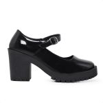 Sapato Boneca Feminino Plataforma Sandalia Mary Jane Tratorado Salto Alto