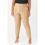 Calça MySize Alfaiataria com Rebite Bolsos Feminino - Flash