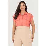 Blusa com Detalhe Botão - Garden