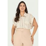 Blusa com Detalhe Botão - Garden