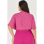 Blusa com Detalhe Renda - Garden | MySize