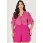 Blusa com Detalhe Renda - Garden | MySize